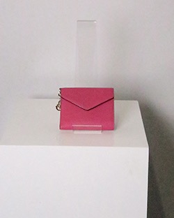 Christian Dior Diorissimo Envolee Wallet, Bullcalf Leather, Pink, S